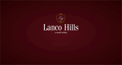 Desktop Screenshot of lancohills.com